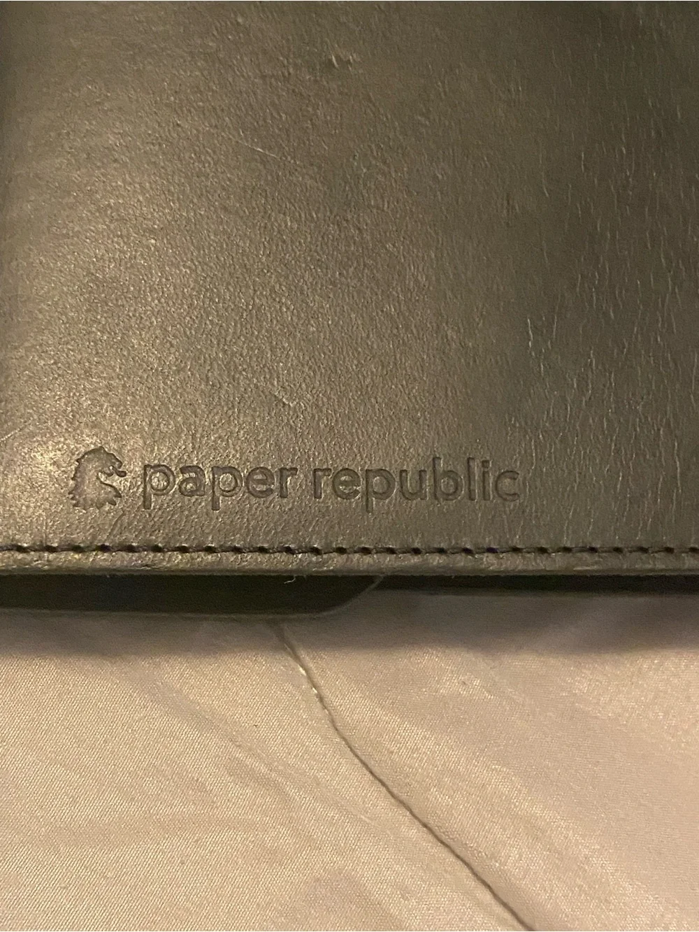 Paper Republic Black Trifold